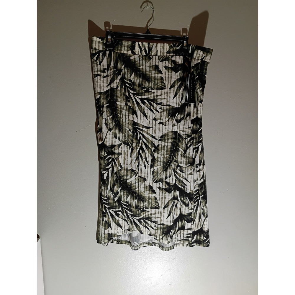 Investments Womens Skirt Size‎ L Txtrd Tropic